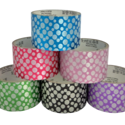 Dot Glitter Packing Tape